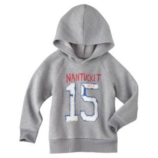 Cherokee Infant Toddler Boys Hooded Nantucket Sweatshirt   Gray 5T