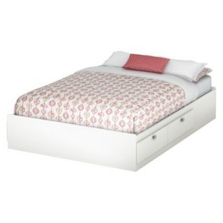 Kids Bed South Shore Karma Kids Bed   Pure White