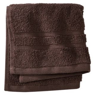 Fieldcrest Luxury Wash Cloth   Tudor Brown