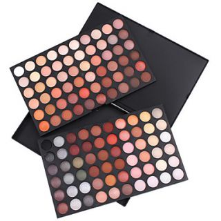 120 Colors Professional Eyeshadow Makeup Cosmetic Palette(Warm Color Series)