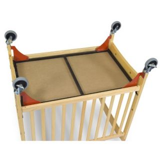 Evacuation Frame with Chrome Casters for White Cribs (fits SafetyCraft,