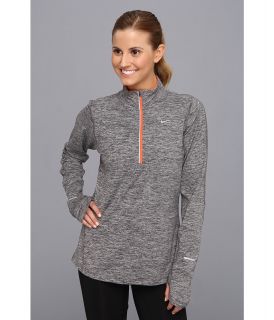 Nike Element Half Zip Womens Long Sleeve Pullover (Gray)