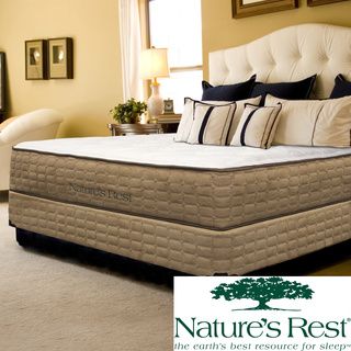 Natures Rest Tranquil Luxury Firm King size Latex Mattress Set
