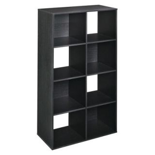 Storage shelves ClosetMaid 8 Cube Organizer   Black Ash