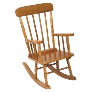 Kidkraft Kids Rocking Chair Spindle Rocking Chair   Honey