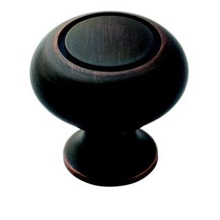 Amerock Traditional Oil Rubbed Bronze Ring Knob (set Of 5)