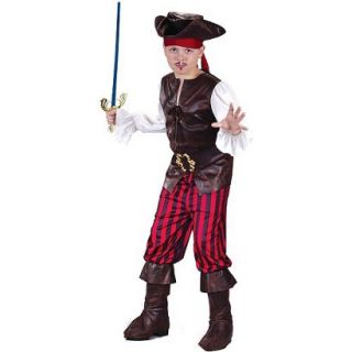 Toddler Boys Buccaneer Costume 3T 4T