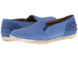 Michael Antonio Perri   Snake Womens Slip on Shoes (Blue)