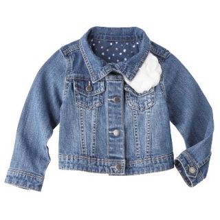 Genuine Kids from OshKosh Infant Toddler Girls Jeans Jacket   Apollo Blue 4T
