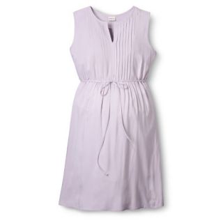 Merona Maternity Sleeveless Pleated Dress   Lilac XXL
