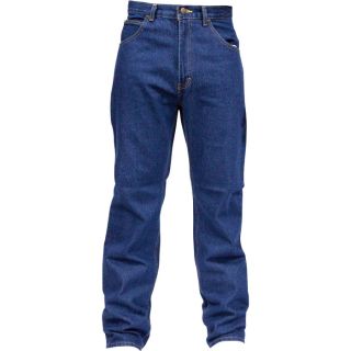 Key Traditional Fit Denim 5 Pocket Jean   30 Inch Waist x 32 Inch Inseam, Model