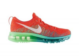 Nike Flyknit Air Max Womens Running Shoes   Bright Crimson