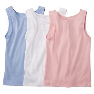 Fruit Of The Loom Girls 3 pack Cami Tanks   Assorted Colors S