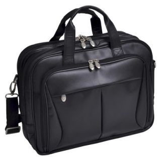 McKleinUSA Pearson Expandable Double Compartment Briefcase   Black (17)