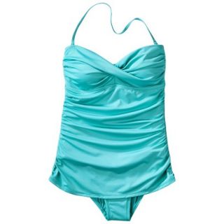 Clean Water Womens Swim Dress  Aqua XS