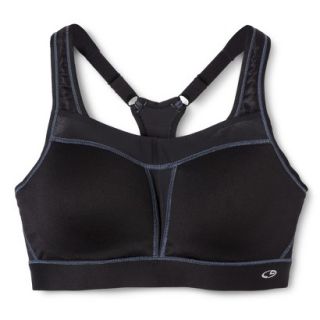 C9 by Champion Womens High Support Bra With Molded Cup   Black 34DD
