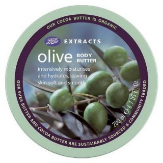 Boots Extracts Olive Body Butter   6.7 oz