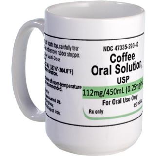  Coffee Oral Solution, USP   Large Mug