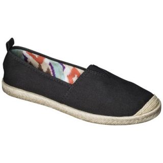 Womens Merona Larissa Espadrilles   Black 8