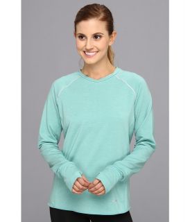 Nike Dri Fit Sprint Crew Womens Long Sleeve Pullover (Blue)
