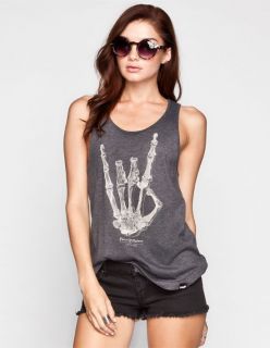 Austin Carlile Til The End Womens Tank Charcoal In Sizes Large, X Small, M