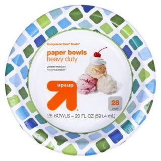 up & up Heavy Duty Paper Bowls 28 ct