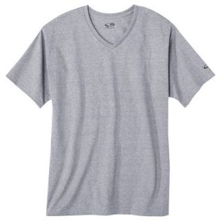C9 by Champion Mens Active V Neck Tee   Steel Grey L