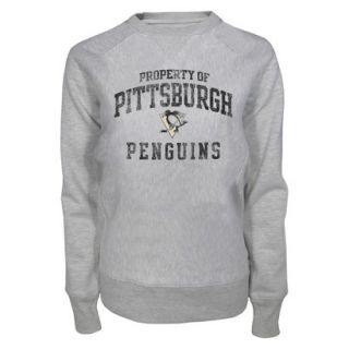 NHL Womens Penguins Sweatshirt   Ash (S)