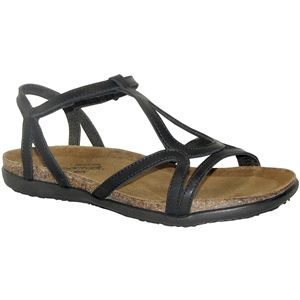 Naot Womens Dorith Black Raven Sandals, Size 36 M   4710 B08