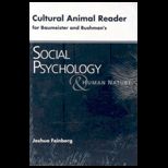 Cultural Animal Reader SOCIAL PSYCHOL.