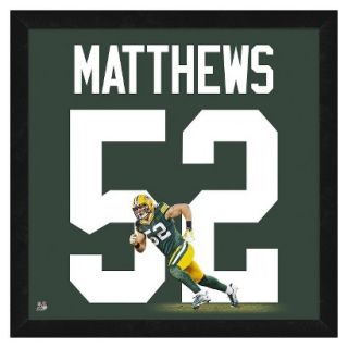 NFL Green Bay Packers Clay Matthews Framed Uniframe
