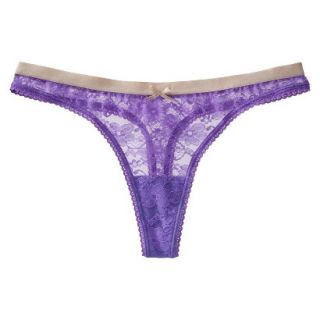 Xhilaration Juniors All Over Lace Thong Underwear   Verily Iris M