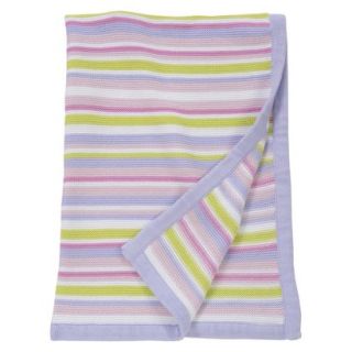 Mix & Match Pink/White Stripe Blanket