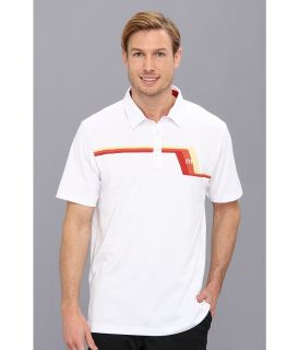 Travis Mathew Fontana S/S Polo Mens Short Sleeve Knit (White)