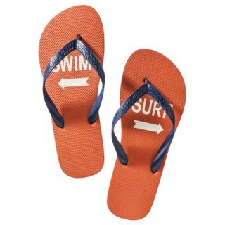 Mens Limited Edition Mossimo Supply Co. Flip Flop Sandal  Orange 13