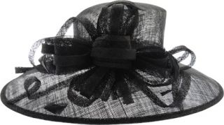 Womens Betmar Staffordshire   Black Straw Hats