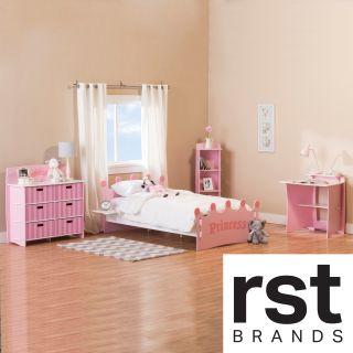 Rst Brands Red Star Traders Legare Princess Bedroom In A Box Pink Size Twin