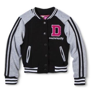 Dollhouse Girls Varsity Jacket   Black 4