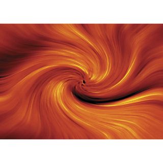 Spiral Swirl Abstract Canvas Wall Art