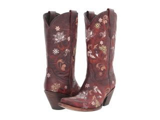 Lucchese M5025 Cowboy Boots (Red)