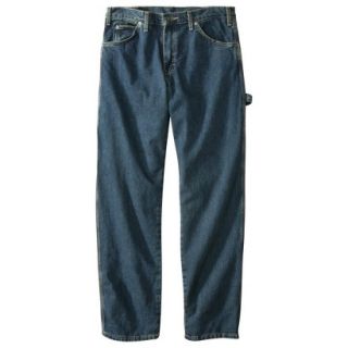 Dickies Mens Relaxed Fit Utility Jean   Navy 44x30