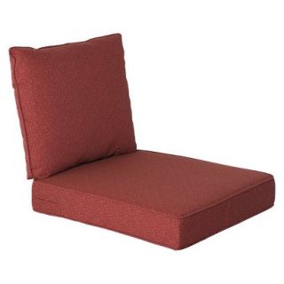 Mooreana Outdoor Seat and Back Club Chair/Loveseat/Sectional Cushion   Red