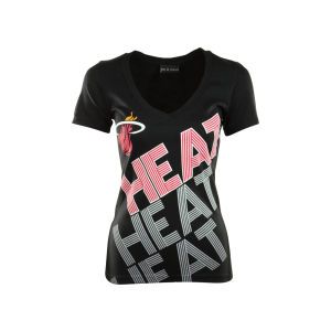 Miami Heat 5th & Ocean NBA Womens Repeat T Shirt
