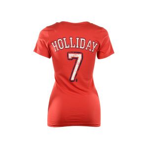 St. Louis Cardinals Matt Holliday Majestic MLB Womens Sugar Player T Shirt