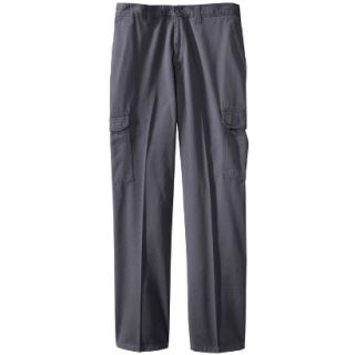Dickies Mens Rinsed Cargo Pants   Charcoal Gray 48x32