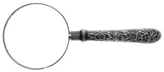 Kirk Stieff Repousse (Sterling, 1828, No Monograms) Small Magnifying Glass   Ste
