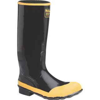 LaCrosse Rubber Knee Boots   Safety Toe, Waterproof, Size 8