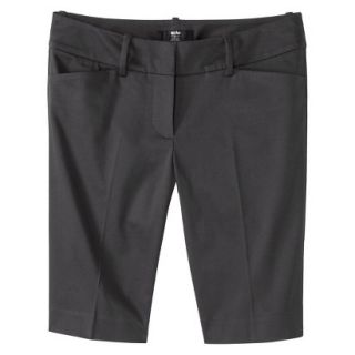 Mossimo Petites 10 Bermuda Shorts   Gray 18P
