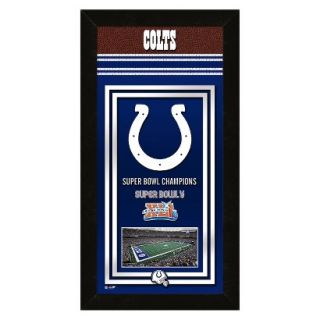 NFL Indianapolis Colts Framed Championship Banner