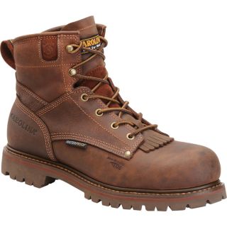 Carolina Waterproof Work Boot   6 Inch, Size 11 1/2 Wide, Model CA7028